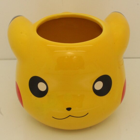 Just Funky Pokemon Pikachu 3D Molded Coffee Cup Mug 2016 Nintendo 16 Oz - Picture 1 of 7